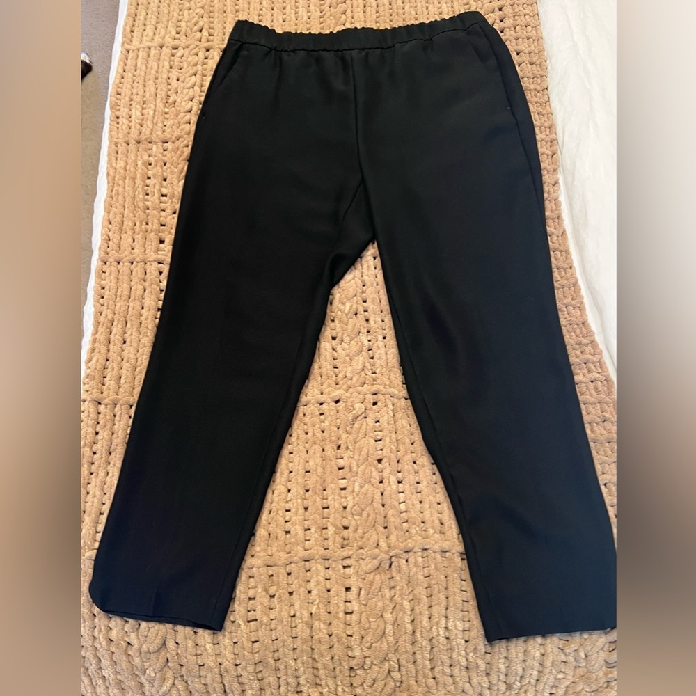 Banana Republic Black Elastic Waist Trousers